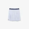 Gonna a pieghe in cotone Oxford Gonna a pieghe in cotone Oxford