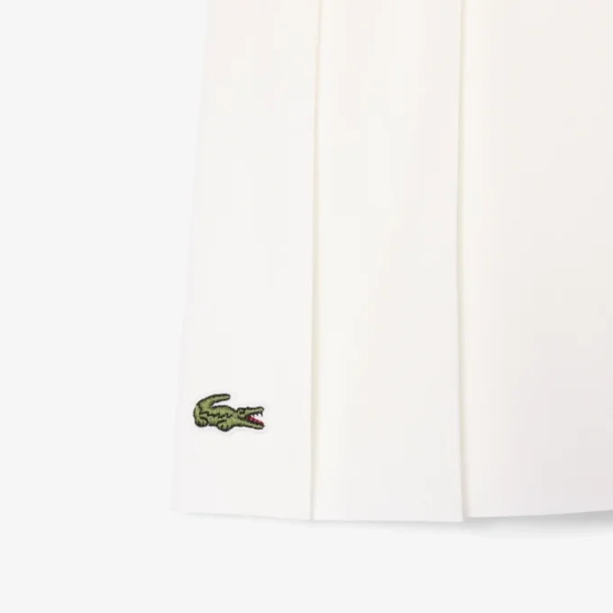 Gonna a pieghe in cotone Oxford Gonna a pieghe in cotone Oxford