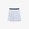 Gonna a pieghe in cotone Oxford da bambina Gonna a pieghe in cotone Oxford da bambina