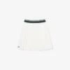 Gonna a pieghe in cotone Oxford da bambina Gonna a pieghe in cotone Oxford da bambina