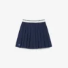 Gonna a pieghe in cotone Oxford da bambina Gonna a pieghe in cotone Oxford da bambina