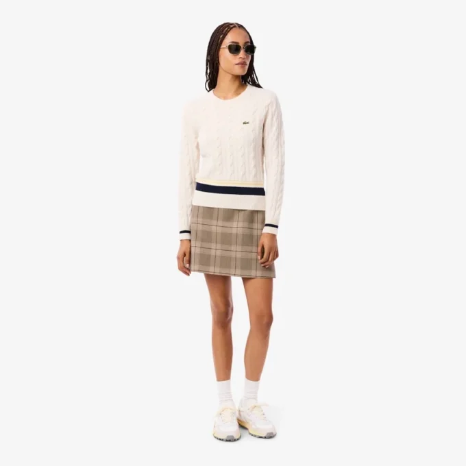 Gonna a quadri idrorepellente da donna Gonna a quadri idrorepellente da donna