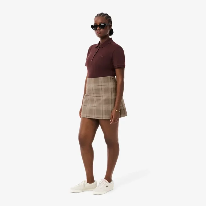 Gonna a quadri idrorepellente da donna Gonna a quadri idrorepellente da donna
