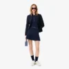 Gonna corta a pieghe in misto lana The Blend da donna Gonna corta a pieghe in misto lana The Blend da donna