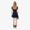 Gonna corta a pieghe in misto lana The Blend da donna Gonna corta a pieghe in misto lana The Blend da donna