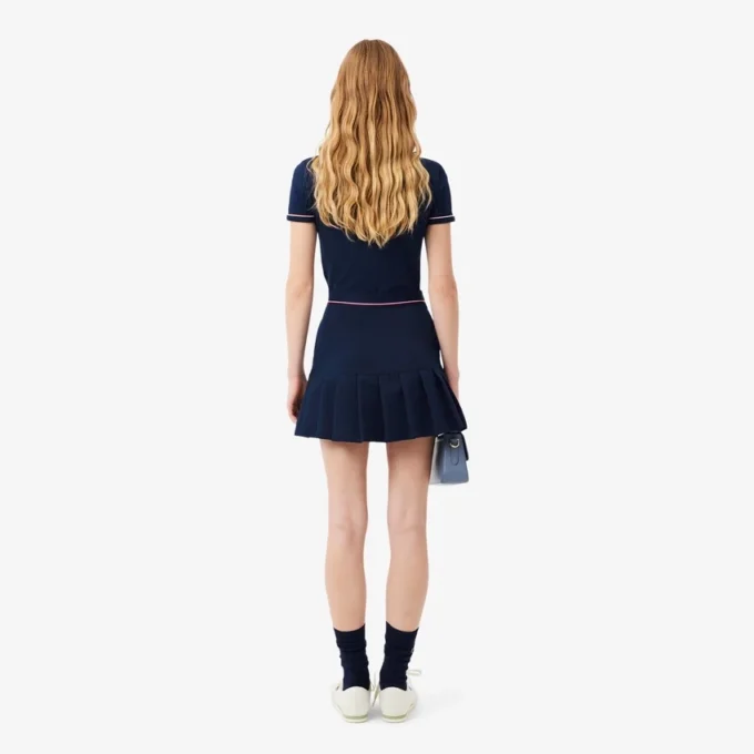 Gonna corta a pieghe in misto lana The Blend da donna Gonna corta a pieghe in misto lana The Blend da donna