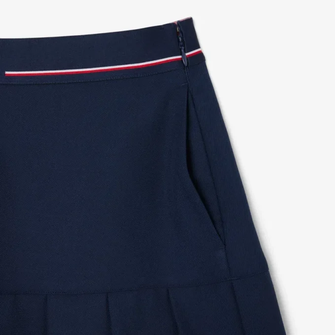 Gonna corta a pieghe in misto lana The Blend da donna Gonna corta a pieghe in misto lana The Blend da donna