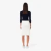 Gonna midi a coste 3D da donna Gonna midi a coste 3D da donna
