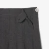 Gonna midi in flanella plissettata da donna Gonna midi in flanella plissettata da donna