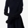 Guanti da donna in jersey di lana Guanti da donna in jersey di lana
