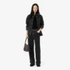 Jeans in denim a gamba larga da donna Jeans in denim a gamba larga da donna