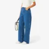Jeans in denim a gamba larga da donna Jeans in denim a gamba larga da donna
