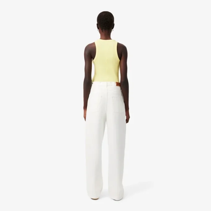Jeans in denim a gamba larga da donna Jeans in denim a gamba larga da donna