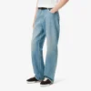 Jeans in denim da uomo a 5 tasche dal taglio ampio Jeans in denim da uomo a 5 tasche dal taglio ampio