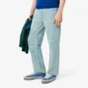 Jeans in denim da uomo a vestibilità dritta con motivo paesaggistico Jeans in denim da uomo a vestibilità dritta con motivo paesaggistico
