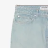 Jeans in denim da uomo a vestibilità dritta con motivo paesaggistico Jeans in denim da uomo a vestibilità dritta con motivo paesaggistico