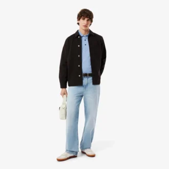 Jeans in denim dalla vestibilità ampia