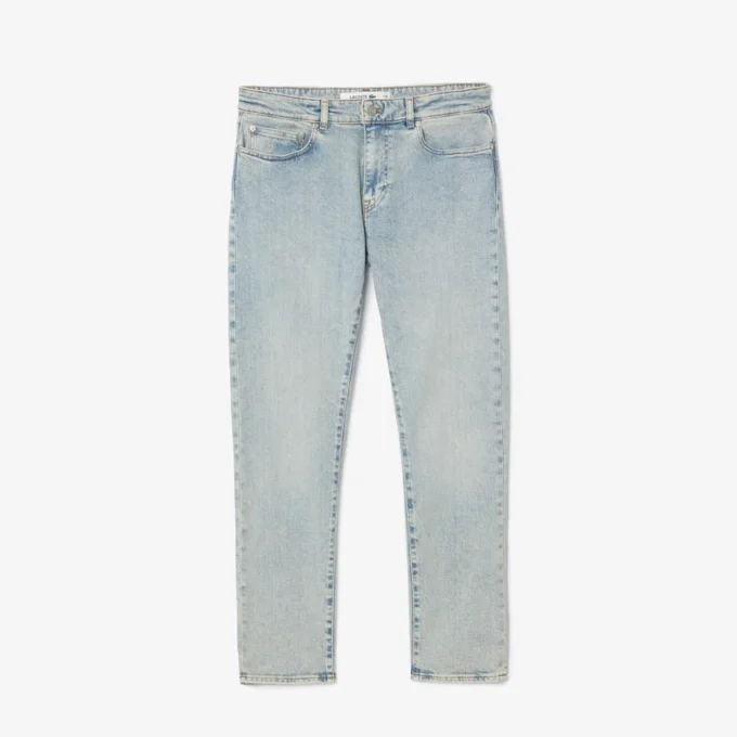 Jeans indaco slim fit a 5 tasche da uomo Jeans indaco slim fit a 5 tasche da uomo