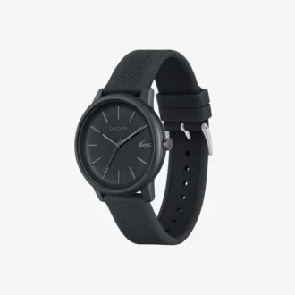 Lacoste.12.12 Orologio a 3 lancette in silicone nero