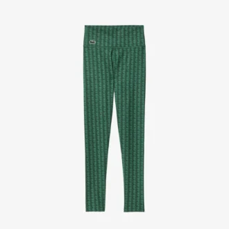 Leggings sportivi da donna con stampa Monogram