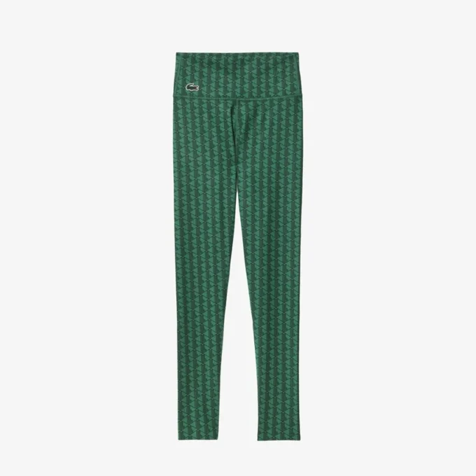 Leggings sportivi da donna con stampa Monogram Leggings sportivi da donna con stampa Monogram