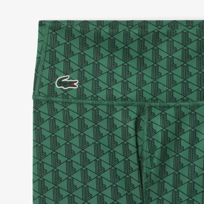 Leggings sportivi da donna con stampa Monogram Leggings sportivi da donna con stampa Monogram