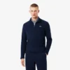 Maglia da golf da uomo in pile con zip a un quarto Maglia da golf da uomo in pile con zip a un quarto
