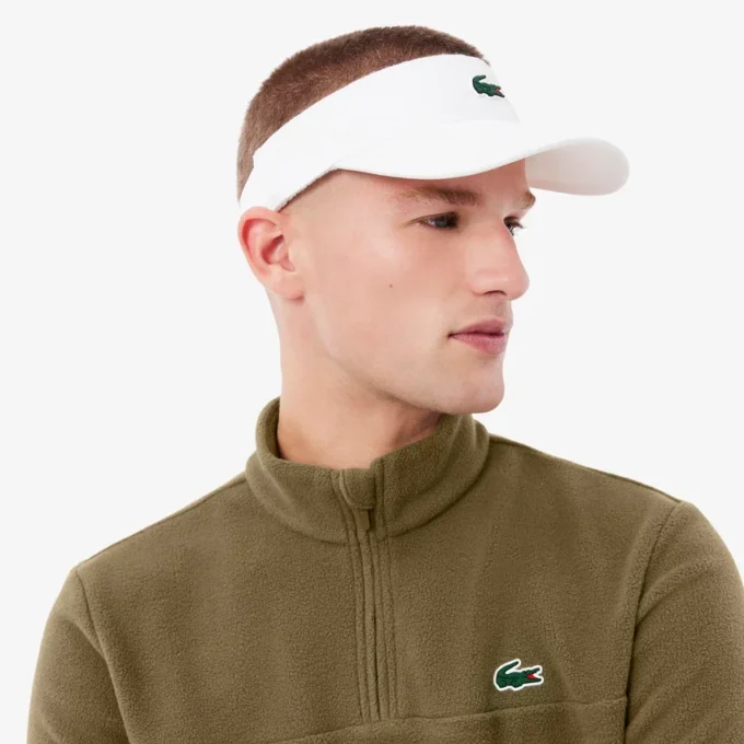 Maglia da golf da uomo in pile con zip a un quarto Maglia da golf da uomo in pile con zip a un quarto