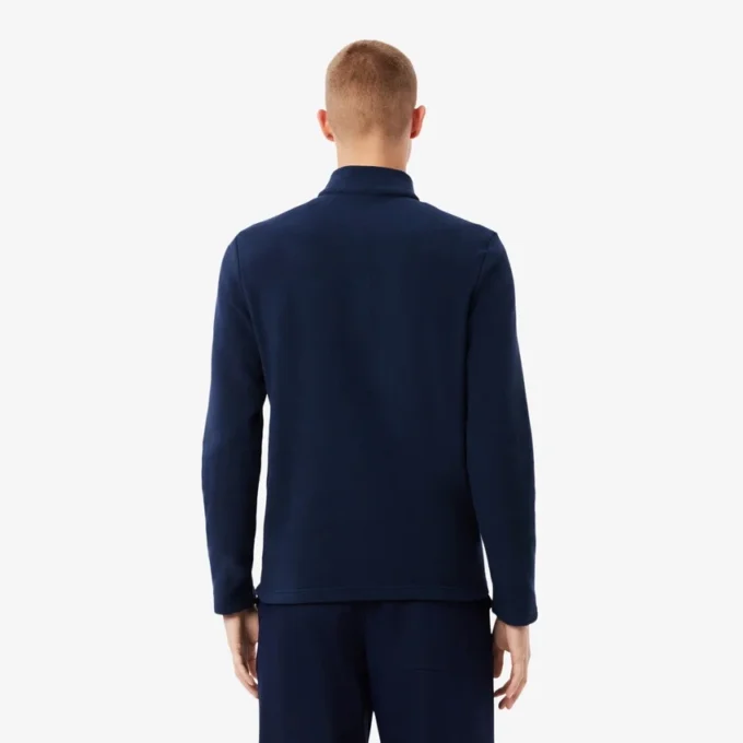 Maglia da golf da uomo in pile con zip a un quarto Maglia da golf da uomo in pile con zip a un quarto