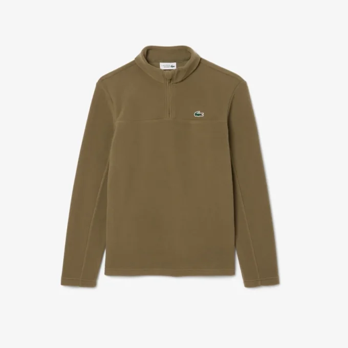 Maglia da golf da uomo in pile con zip a un quarto Maglia da golf da uomo in pile con zip a un quarto