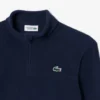 Maglia da golf da uomo in pile con zip a un quarto Maglia da golf da uomo in pile con zip a un quarto