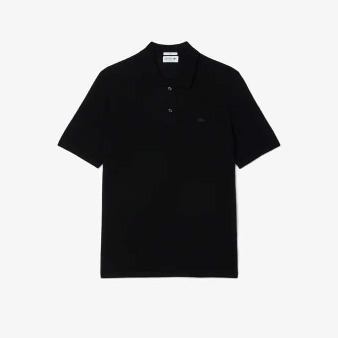 Maglia polo unisex a maniche corte in lana merino Maglia polo unisex a maniche corte in lana merino