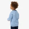 Maglione a girocollo in cotone e lana da bambino