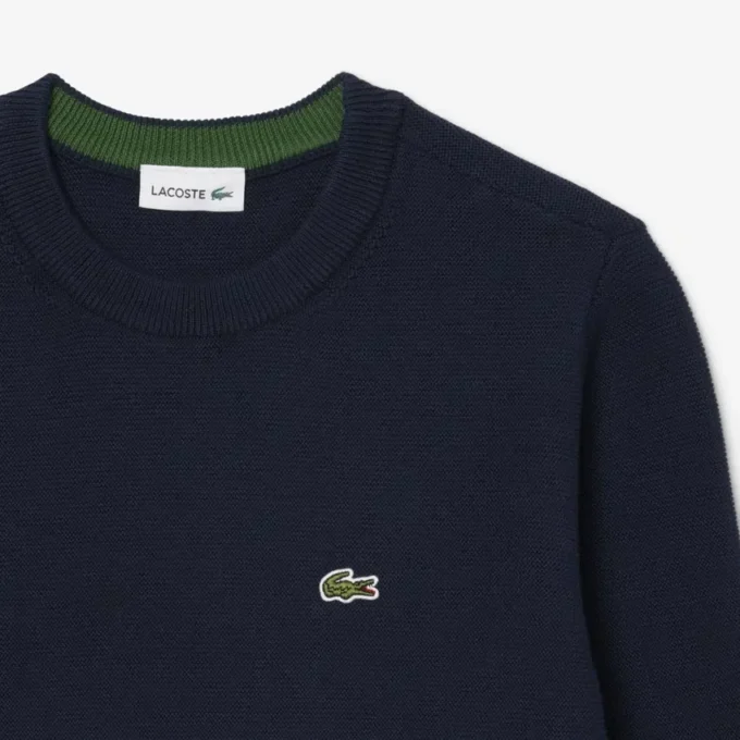 Maglione a girocollo in cotone per bambino Maglione a girocollo in cotone per bambino