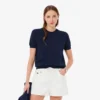 Maglione a maniche corte in maglia 3D Maglione a maniche corte in maglia 3D