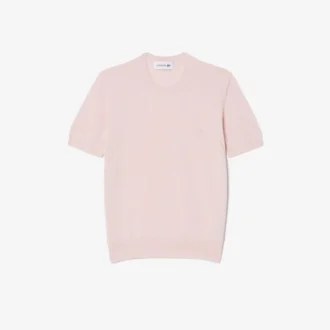 Maglione a maniche corte in maglia 3D