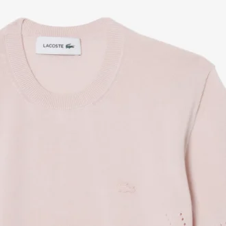 Maglione a maniche corte in maglia 3D