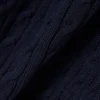 Maglione a righe con collo a polo e lavorazione a trecce Maglione a righe con collo a polo e lavorazione a trecce