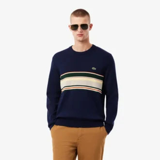 Maglione a righe da uomo Made in France
