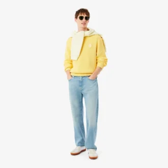 Maglione con badge in maglia a costine perlata