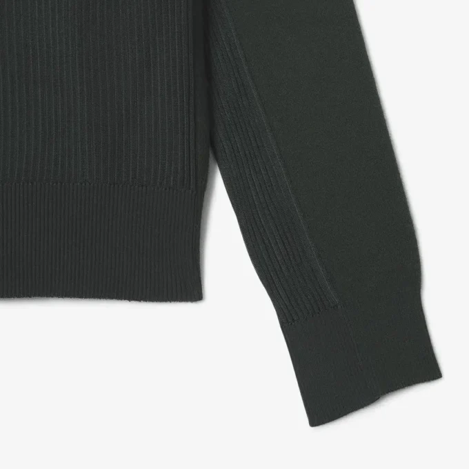 Maglione con collo a polo in misto lana della collezione Runway The Blend Maglione con collo a polo in misto lana della collezione Runway The Blend