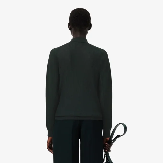 Maglione con collo a polo in misto lana della collezione Runway The Blend Maglione con collo a polo in misto lana della collezione Runway The Blend
