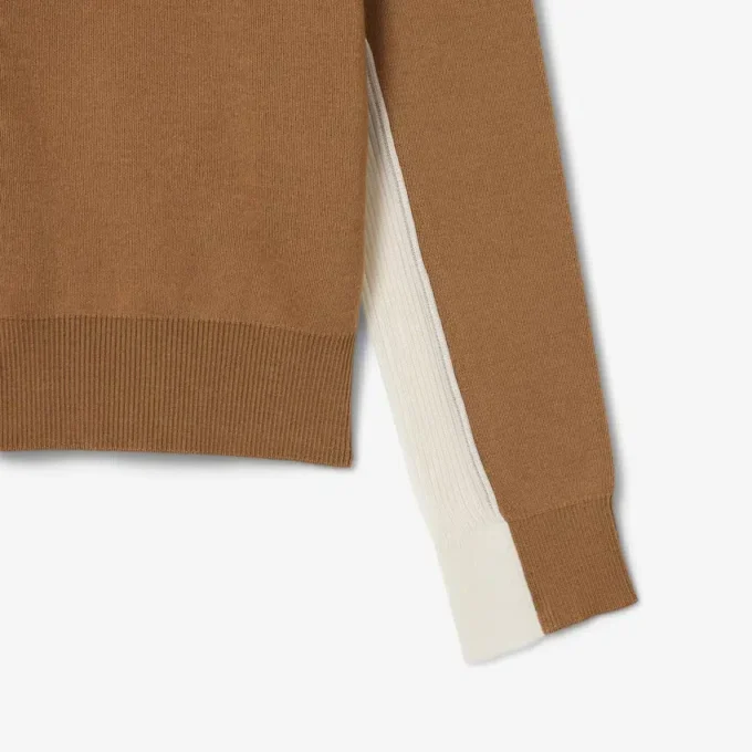 Maglione con collo a polo in misto lana della collezione Runway The Blend Maglione con collo a polo in misto lana della collezione Runway The Blend