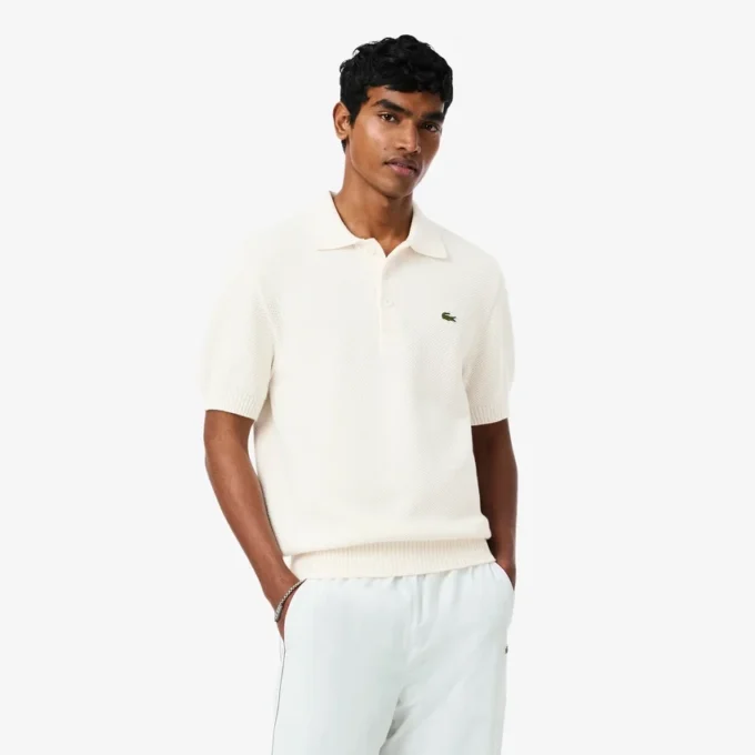 Maglione con collo a polo Made in France Archive Edition Maglione con collo a polo Made in France Archive Edition