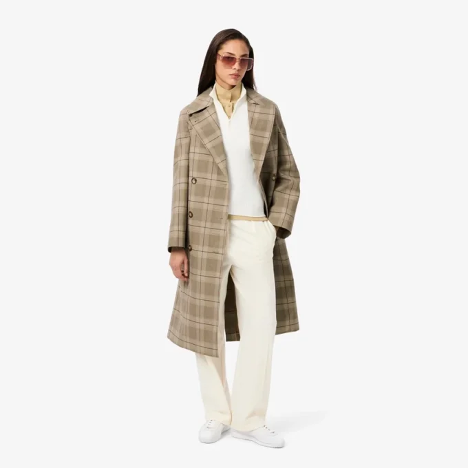 Maglione da donna a collo alto in maglia a coste 3D Maglione da donna a collo alto in maglia a coste 3D