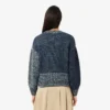 Maglione da donna a collo alto in misto lana The Blend con lavorazione a trecce Maglione da donna a collo alto in misto lana The Blend con lavorazione a trecce