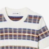 Maglione da donna a maniche corte in maglia a costine Maglione da donna a maniche corte in maglia a costine
