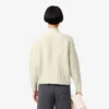 Maglione da donna in lana a collo alto con effetto patchwork Maglione da donna in lana a collo alto con effetto patchwork