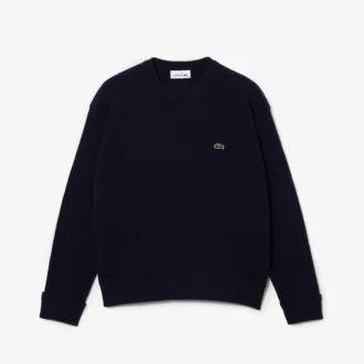 Maglione da donna in lana a maglia moss fit