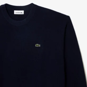 Maglione da donna in lana a maglia moss fit